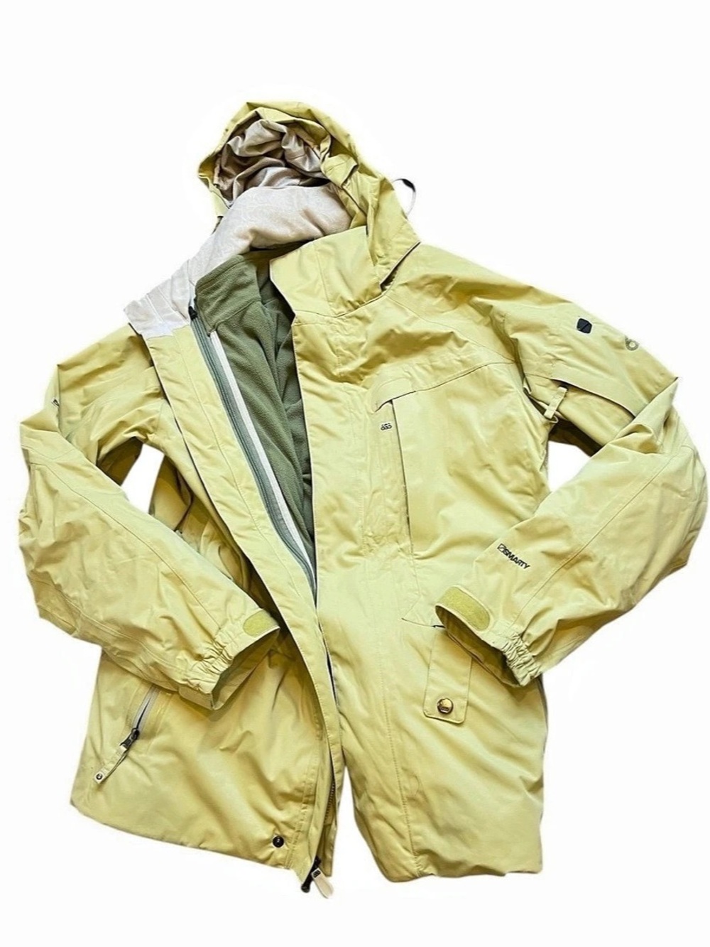 686 men’s Ski Jacket Yellow Size Medium